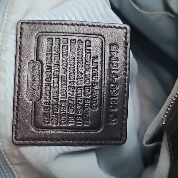 Coach Medium Black Leather SOHO Pleated Bag - Picture 9 of 16